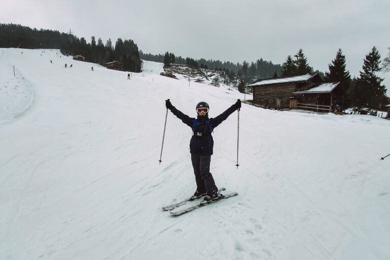 me skiing in the austrian alps