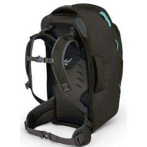 Back straps of the Osprey Fairview 70L Backpack should be on your backpacking gear list for beginners