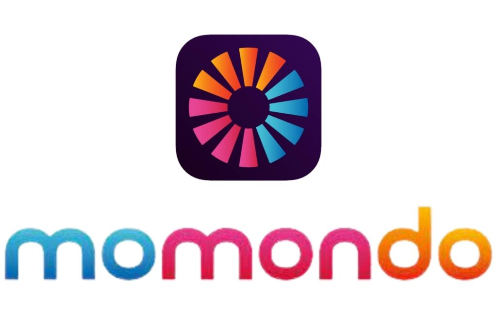 The app icon and logo of Momondo