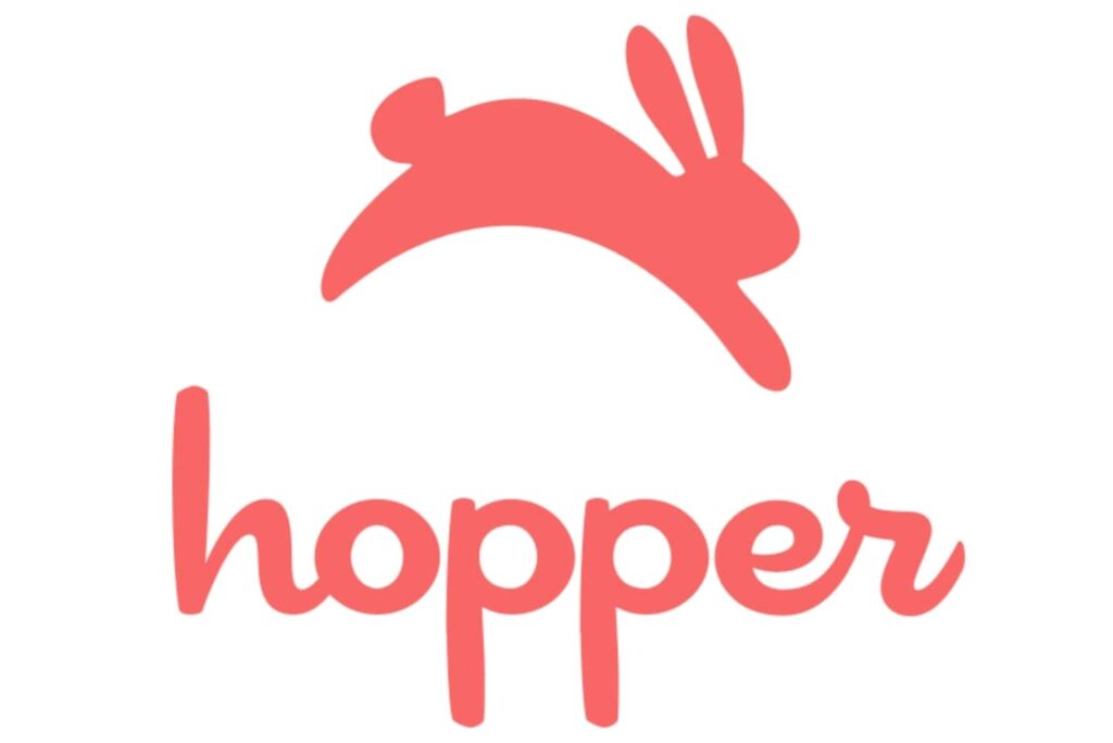 The app icon and logo of hopper