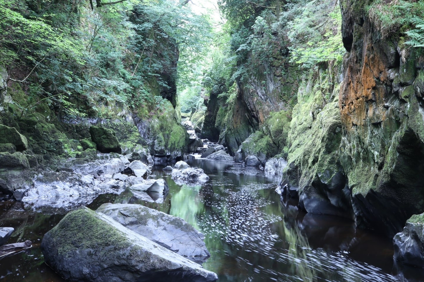 the mystical Fairy Glen Wales