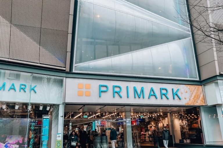outside the worlds biggest Primark Birmingham