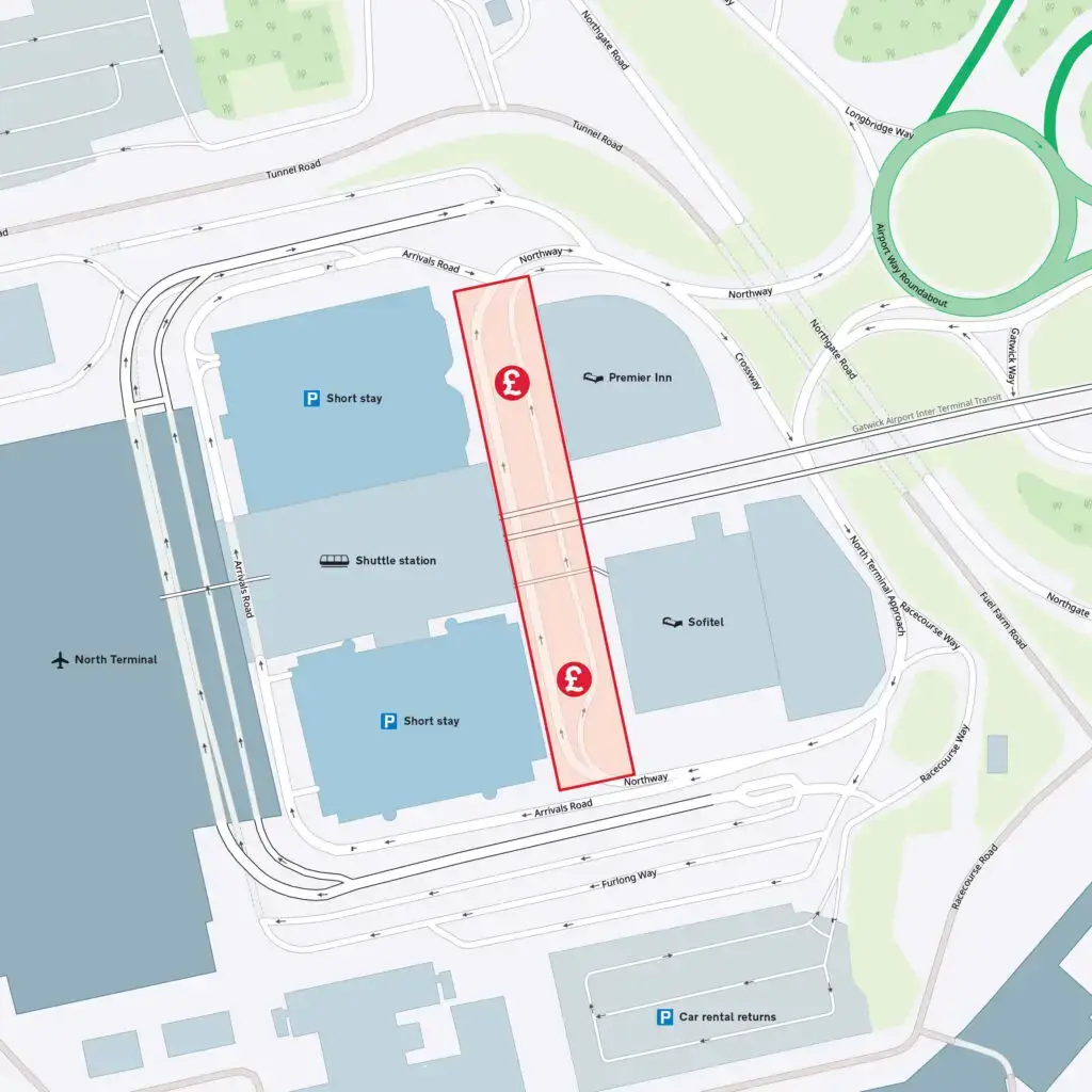 Gatwick Drop Off North Terminal