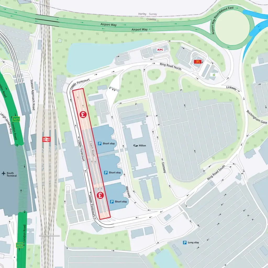 Gatwick airport Drop Off South Terminal