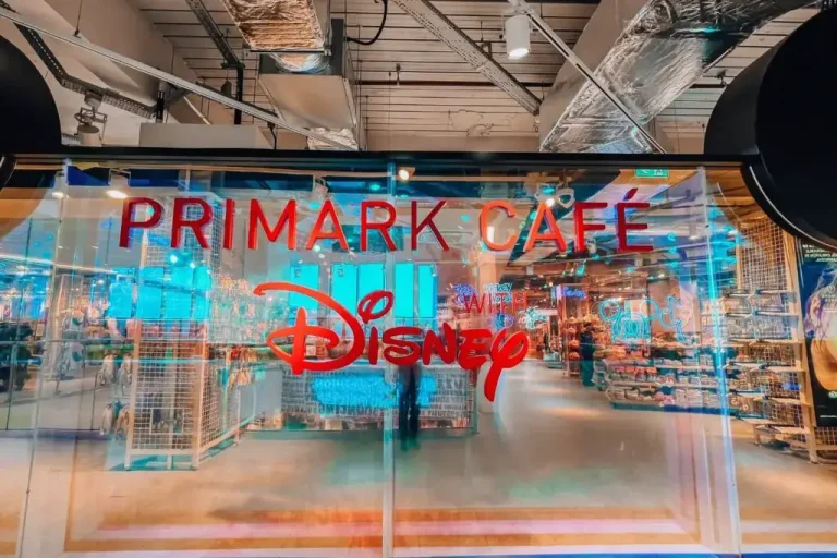 disney cafe primark sign