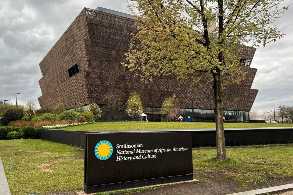 National Museum of African American History and Culture exterior one of the best things to do in washington dc 